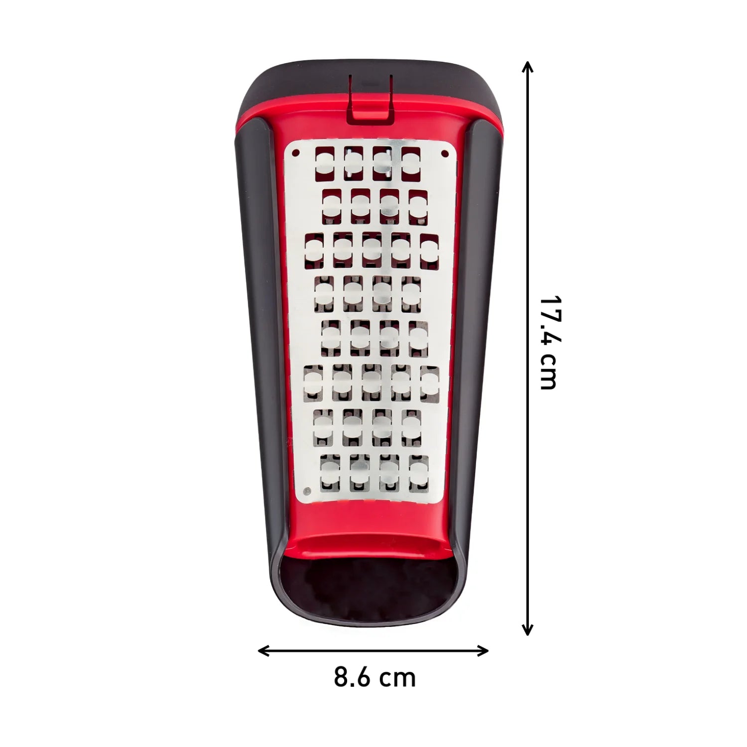 Tefal Ingenio Box Grater K2072714 - Stainless Steel Cheese & Vegetable Grater with Container - Perfect for Kitchen, Salad Prep & Cooking