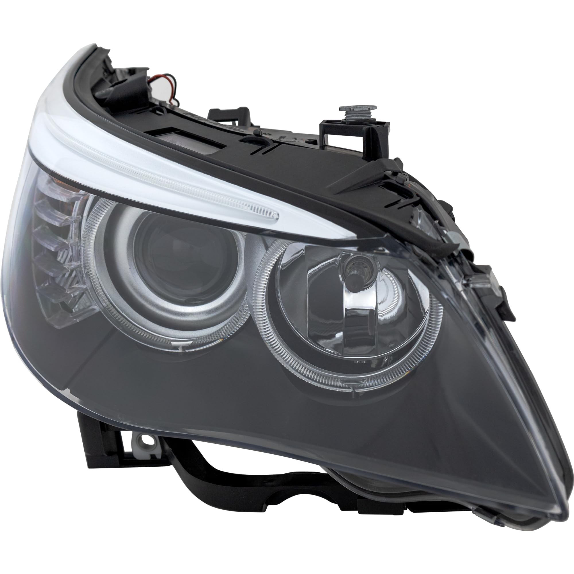 Evan-Fischer Headlight Assembly Replacement for 2008-2010 BMW 528i & 528xi Sedan - Right Passenger Side Halogen Headlamp - Perfect for Night Driving and Foggy Conditions