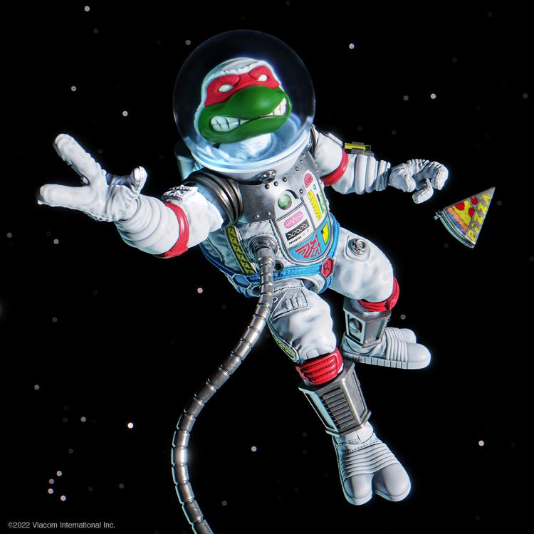 Teenage Mutant Ninja Turtles ULTIMATES! Space Cadet Raphael Action Figure - Collectible TMNT Toy for Kids & Adults - Perfect for Display, Play & Gifts