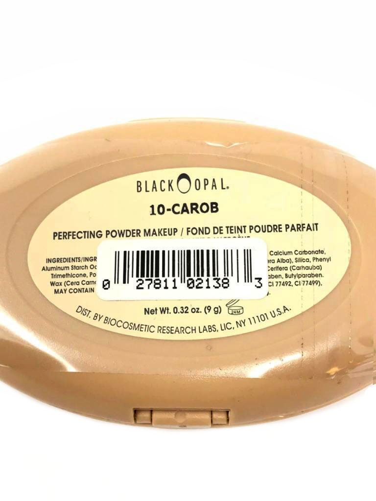 Black Opal Carob Perfecting Powder - 0.32 oz for Flawless Makeup - Daily Use & Special Occasions