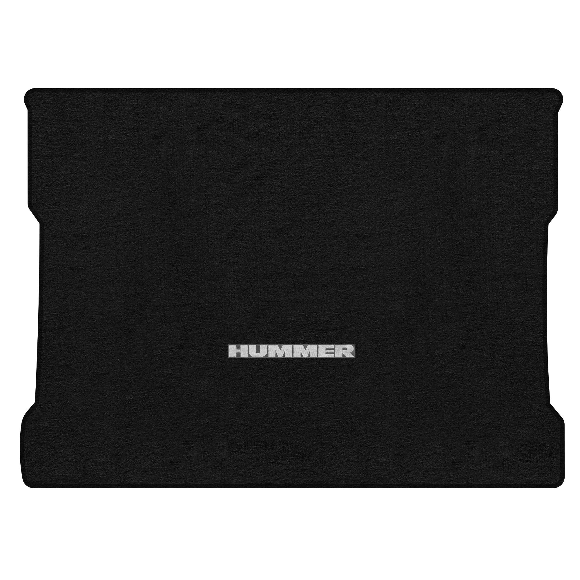 Premium Custom-Fit Carpeted Floor Mats for Hummer H3 2006-2010 - Luxury Car Floor Liners with 'Hummer' Logo (Charcoal, Cargo Mat) | All-Weather Protection & Enhanced Interior Style for SUVs