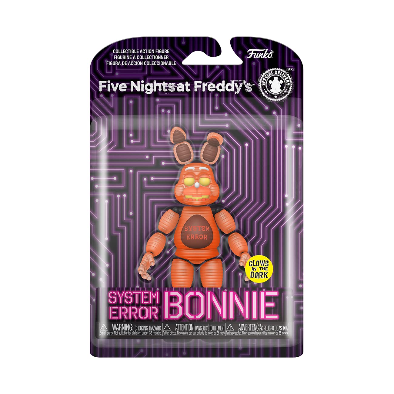 FunKo Five Nights at Freddy's AR: Special Delivery 5-Inch Action Figure Set (5-Pack) - Collectible Toys for Horror Game Fans, Perfect for Display & Gifts