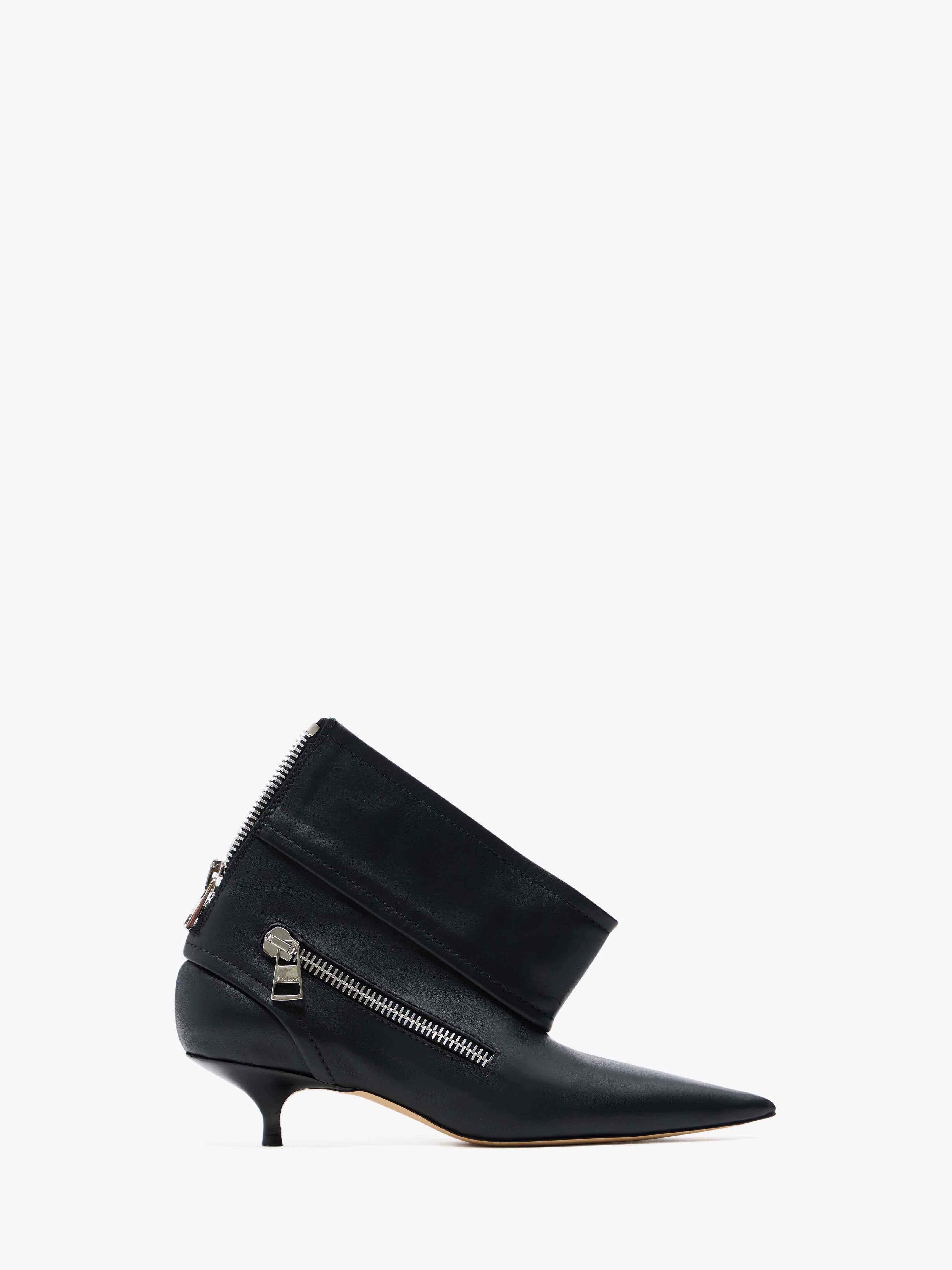 CL BIKER KITTEN HEEL OFF WHITE BT0105LA0268 - Stylish Women's Boots for Casual Outings & Night Events