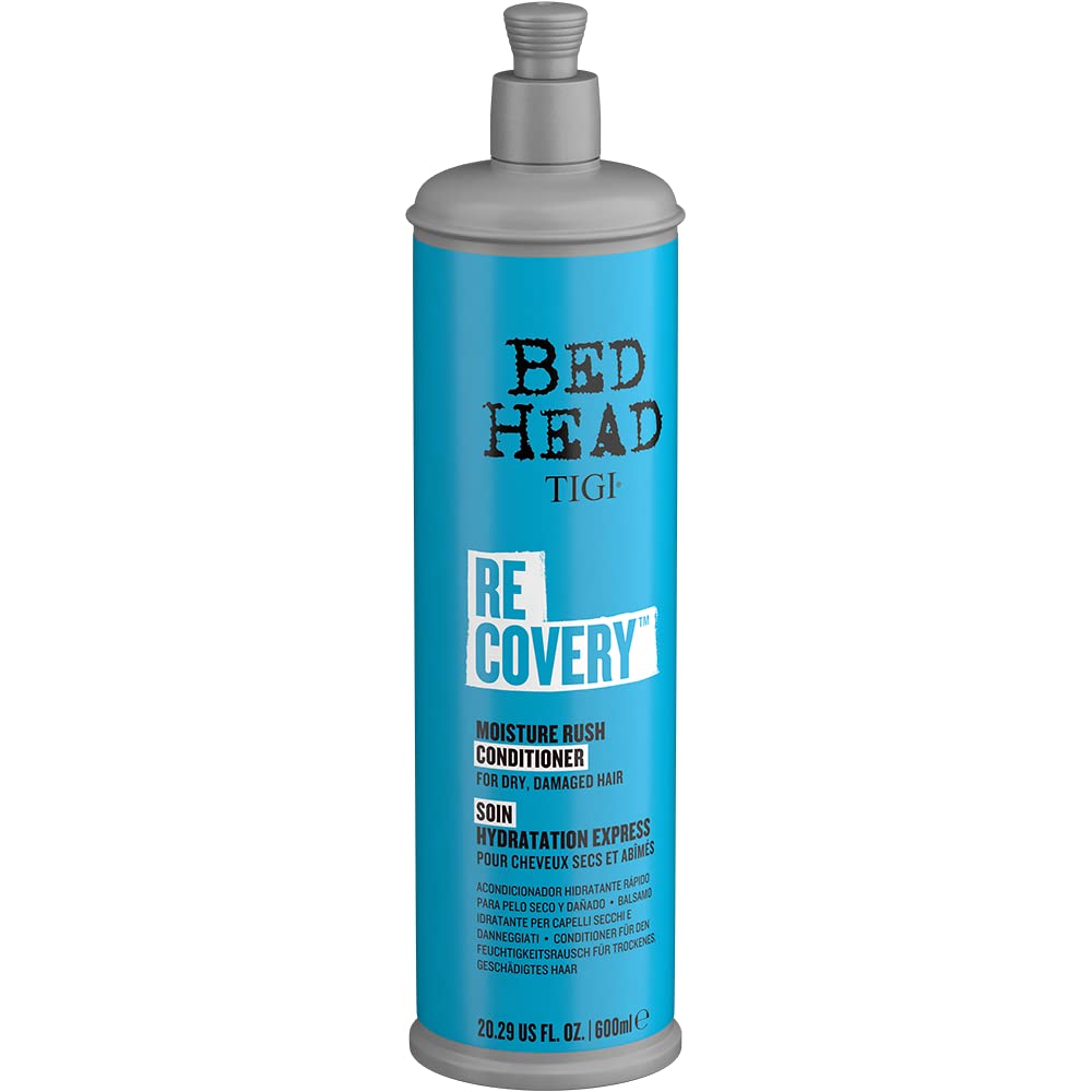 TIGI Bed Head Remix Recovery Moisture Rush Conditioner for Damaged Hair - 32.8 oz Hydrating Hair Treatment | Salon-Professional Deep Conditioning for Dry, Frizzy Hair | Post-Color Care & Heat Styling Protection