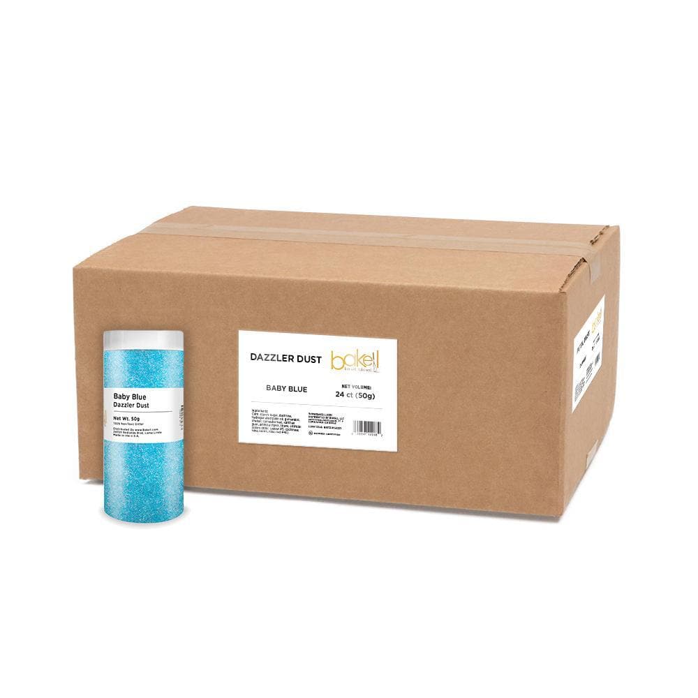 Wholesale Baby Blue Dazzler Dust® - Premium Cosmetic Glitter for Makeup, Nails & Body Art | Perfect for Parties, Festivals & DIY Crafts