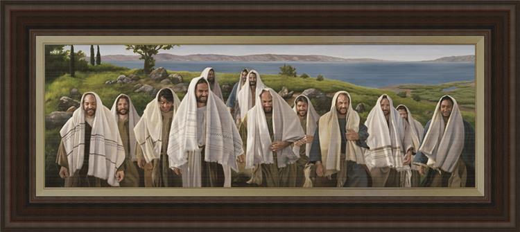 Come And See by Liz Lemon Swindle - Inspirational Christian Art Print for Home & Office Decor - Perfect for Gifts, Wall Art, and Spiritual Encouragement