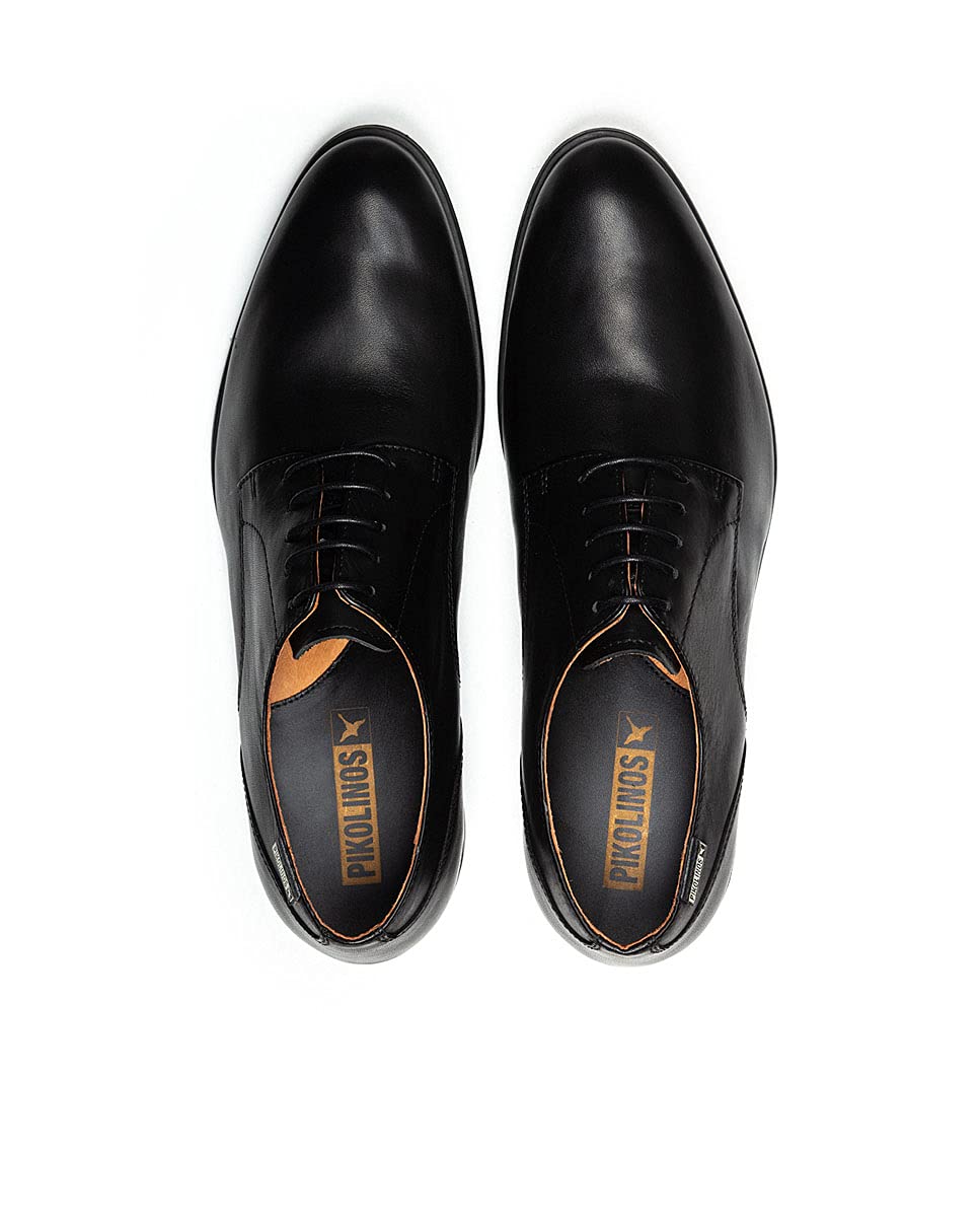 PIKOLINOS Men's Bristol Leather Lace-Up Dress Shoes - Stylish & Comfortable for Work, Office & Formal Occasions