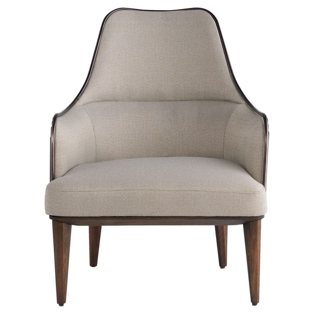 Cyan Design 11731 Ayla Chair - Dark Brown, Onyx & Taupe Upholstered Accent Chair for Living Room, Bedroom or Office | Modern Comfort Seating