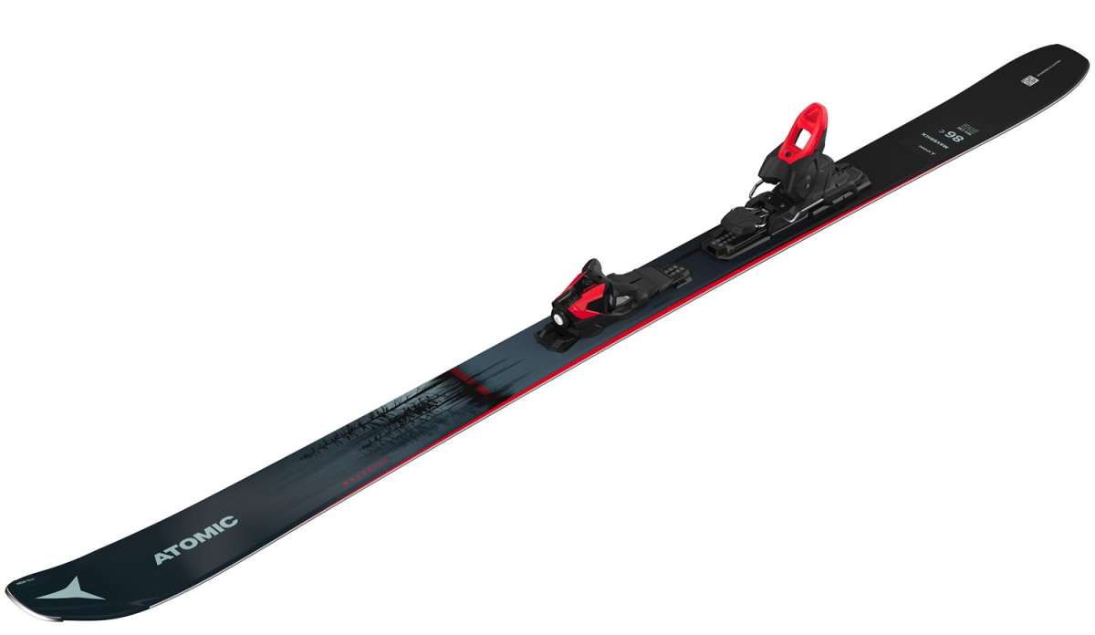 Atomic Maverick 86 C R System Ski with M10 Bindings 2023 - All-Mountain Performance Skis for Men | Perfect for Powder, Groomers & Freeride Skiing