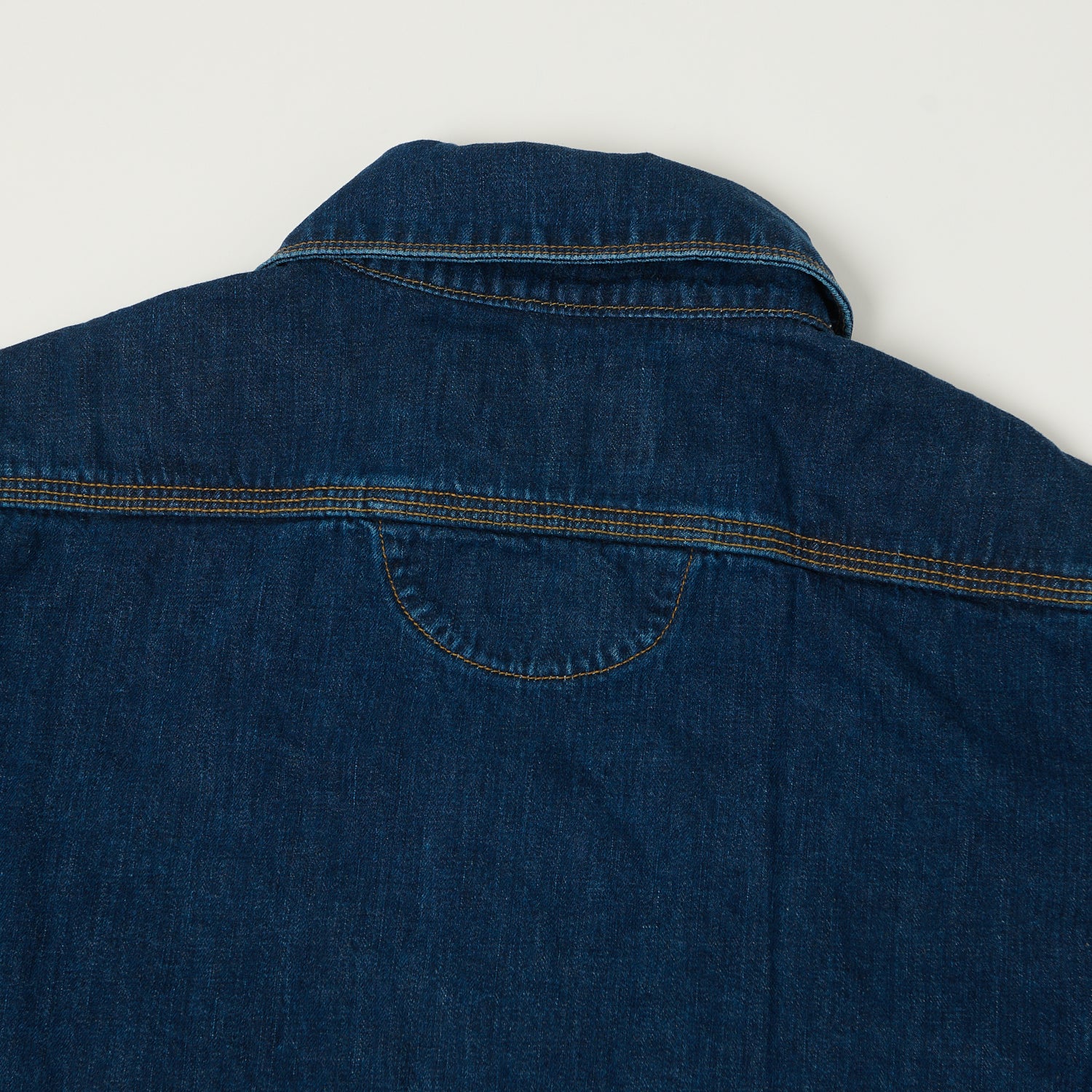 Freenote Cloth 'Lambert' 8oz Denim Shirt - Stone Washed Vintage Style Men's Casual Button-Up Shirt for Everyday Wear and Outdoor Adventures