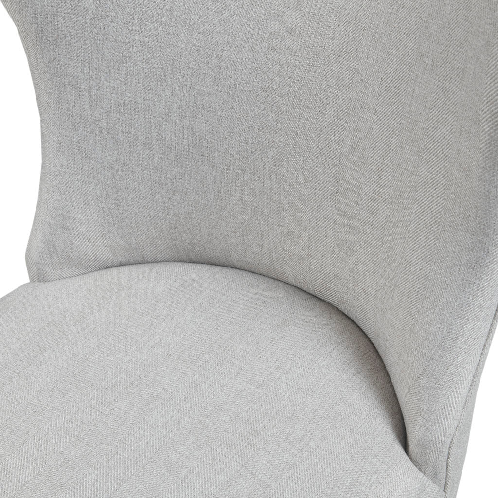 25.5 Inch Upholstered Counter Stool with Cushioned Seat - Modern Kitchen Bar Stools for Home, Breakfast Nook & Dining Room Decor