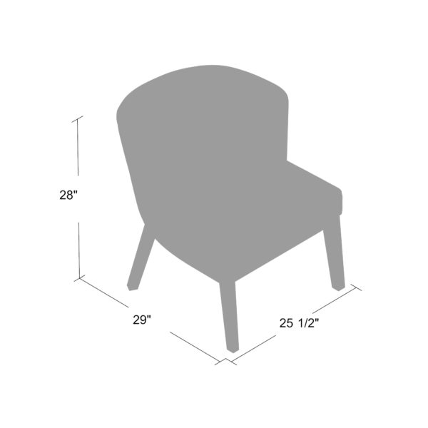 Boss Ava Quilted Dining Chair - Modern Accent Chair for Guest Room & Dining Room - Black (B529QBK BK) - Perfect for Home Decor, Office & Restaurant Seating