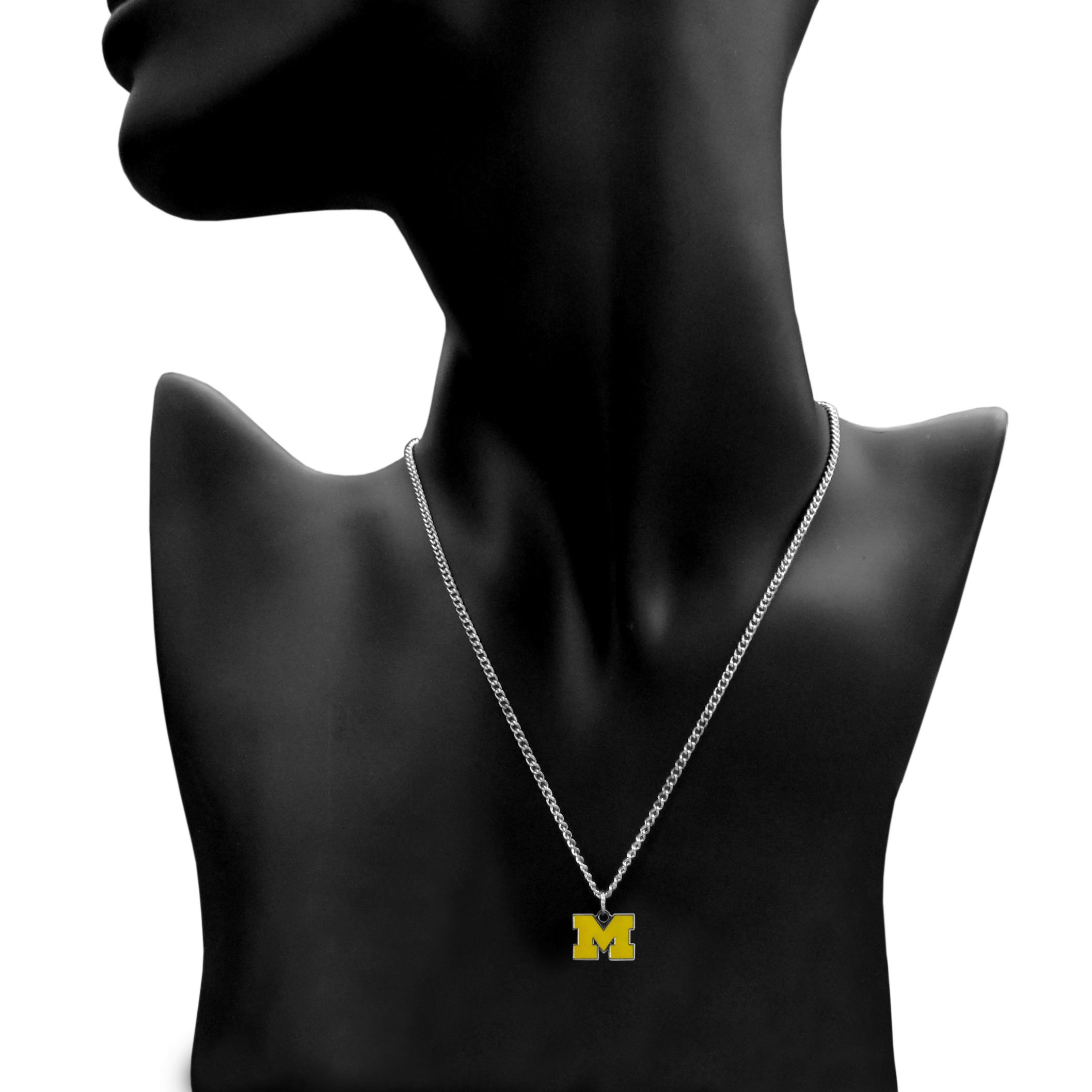 Siskiyou Sports NCAA Team Logo Chain Necklace with Small Charm - 20 Inch Adjustable College Fan Jewelry for Game Day, School Spirit & Sports Events