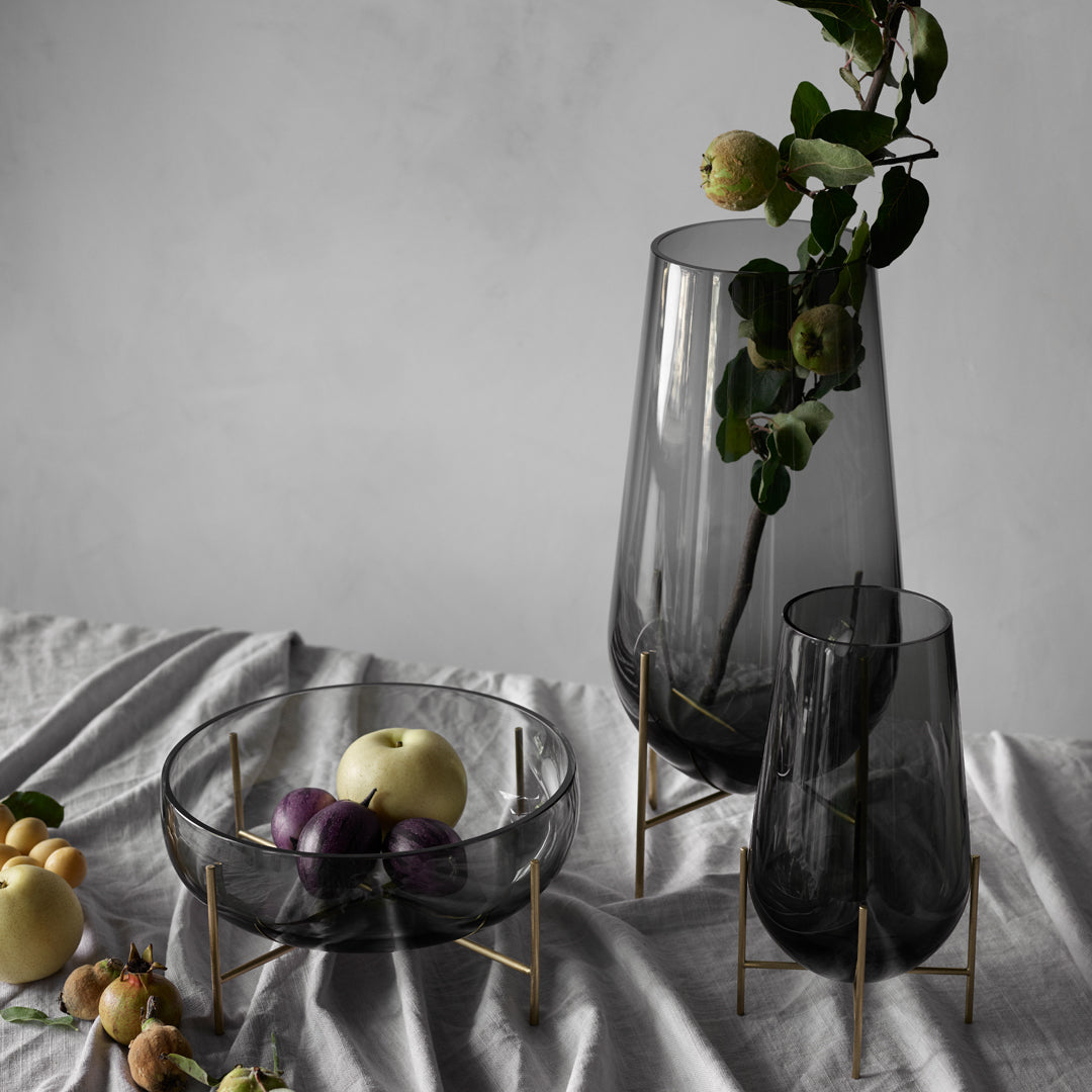 Theresa Arns Echasse Vase - Modern Ceramic Home Decor for Dining Table, Living Room & Office - Perfect for Flowers, Centerpieces & Interior Design