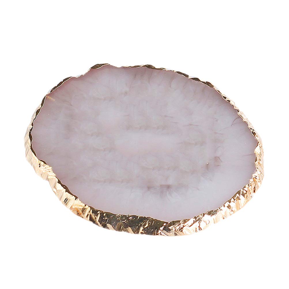 **Cabilock Agate Jewelry Tray - Elegant Ceramic Ring & Earring Storage Dish for Necklaces, Bracelets & Accessories | Perfect for Vanity, Dresser & Travel Organizer**