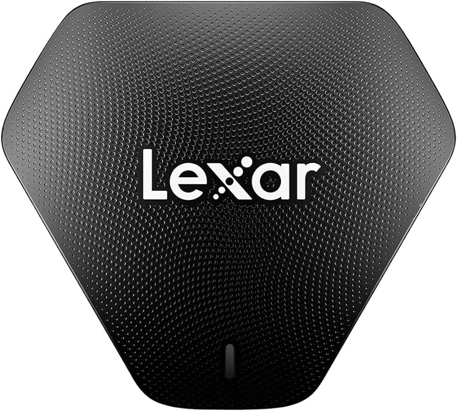 Lexar RW500 USB 3.2 Card Reader - High-Speed MicroSD/SD/CF Memory Card Adapter for DSLR, GoPro, Drone & Digital Cameras - Perfect for Photographers & Videographers