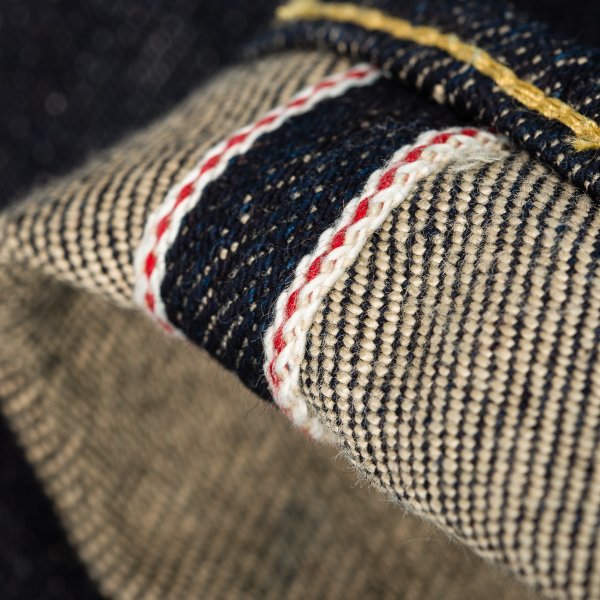 Iron Heart IH 777S 21oz Selvedge Denim Super Slim Tapered Jeans for Men - Heavyweight Raw Indigo Denim - Perfect for Motorcycle Riding & Urban Streetwear