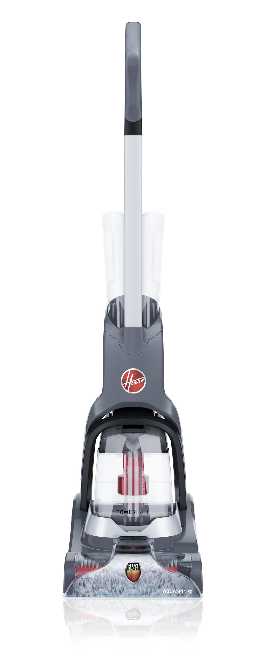 Hoover PowerDash Pet Advanced Compact Carpet Cleaner Machine for Pet Hair & Stains - Lightweight Carpet Shampooer with Above Floor Cleaning - Perfect for Homes with Pets, Kids & High-Traffic Areas - Use with Hoover Cleaning Solution for Fresh, Bright Carpets