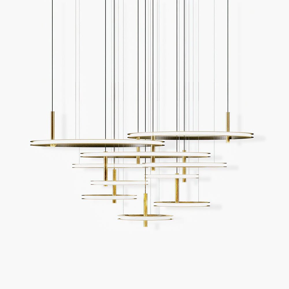 Elegant Labilis Crystal Chandelier - Modern Ceiling Light Fixture for Dining Room, Living Room & Bedroom | Perfect for Home Decor & Wedding Venue Lighting