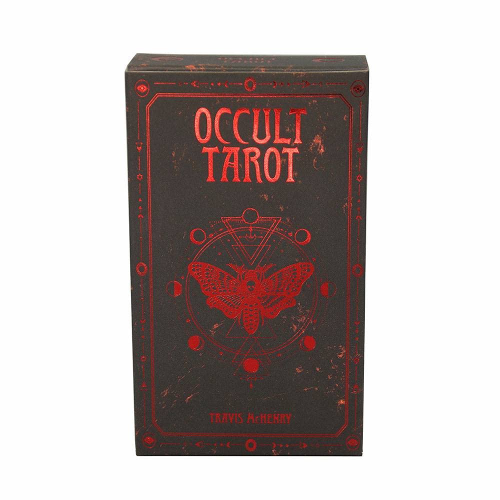 78 Mysterious Tarot Cards - English Version Oracle Divination Deck for Fate Reading, Board Game, Poker Night, and Spiritual Guidance