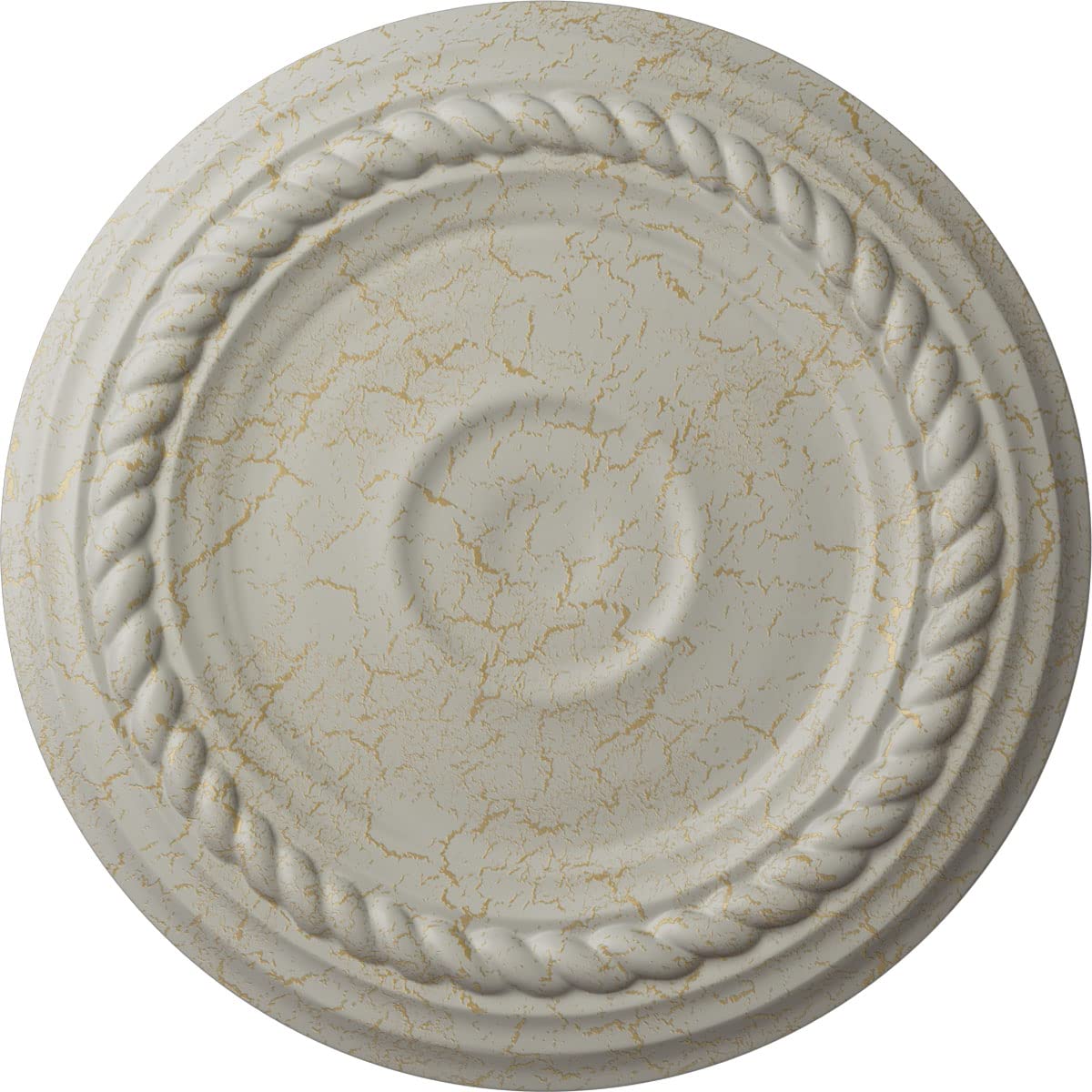 Ekena Millwork CM07ALPCC Small Alexandria Ceiling Medallion - 7 7/8
