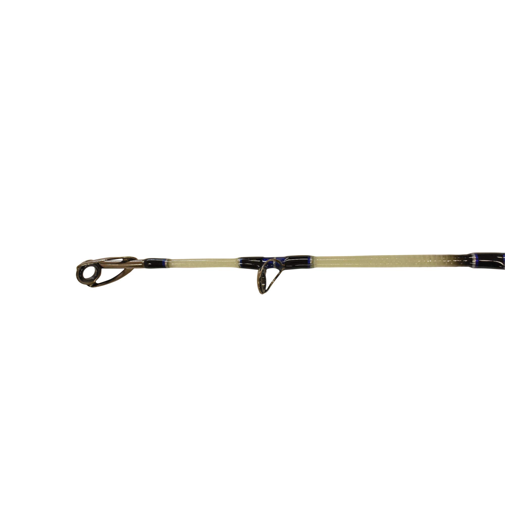 EatMyTackle Open Guide Boat Fishing Rod - Premium Saltwater Offshore Fishing Pole for Deep Sea, Trolling & Big Game Fishing | Heavy Duty Marine Grade Construction