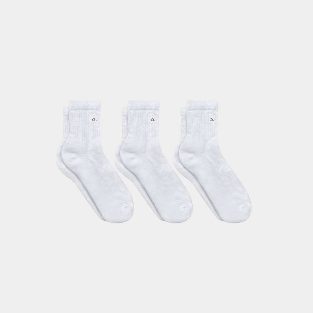 Premium Merino Wool & Cotton Blend Midweight Quarter Socks for Kids - Soft, Breathable & Durable for School, Sports & Everyday Wear