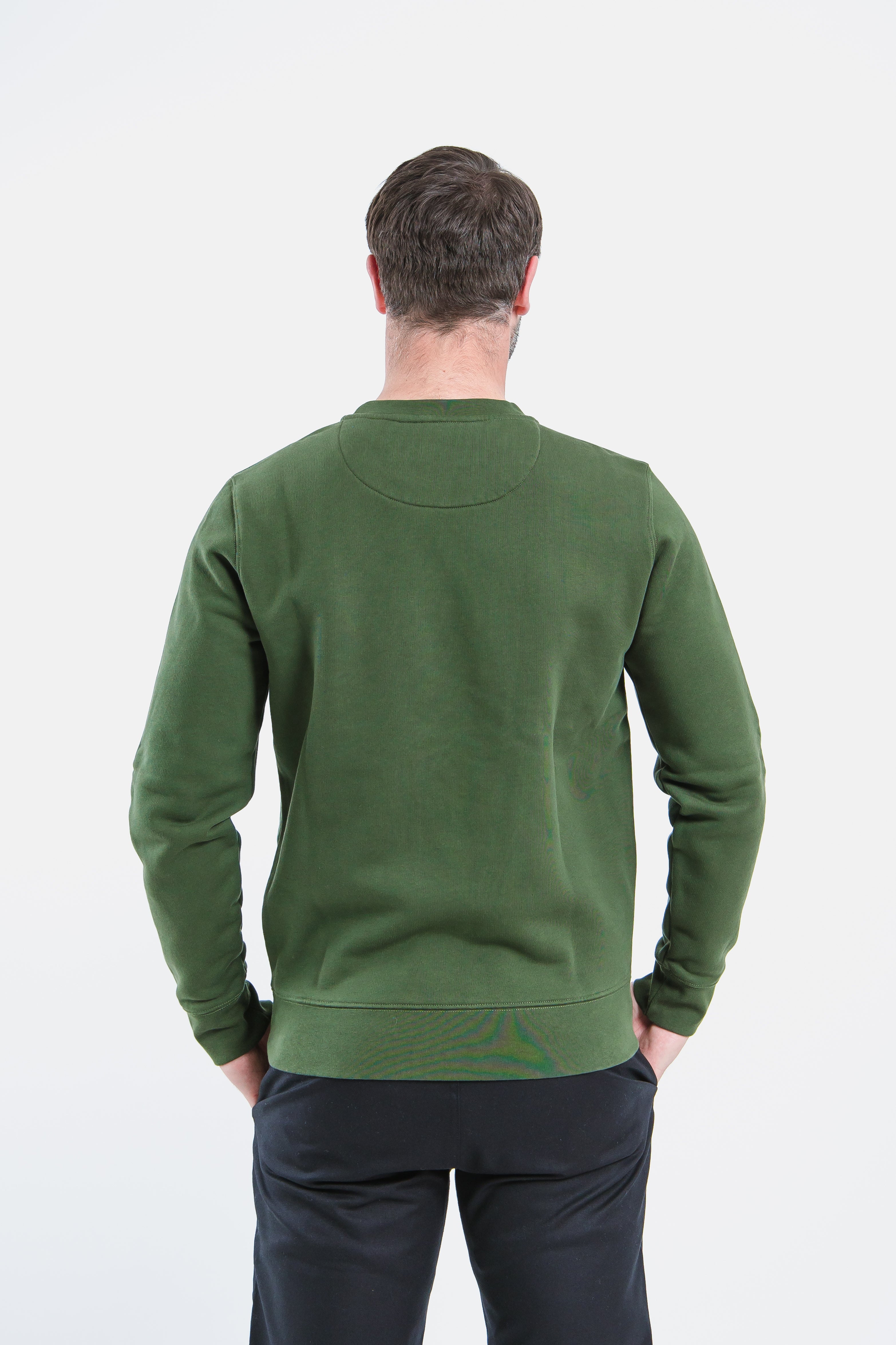 Men's Be Lenka Essentials Sweatshirt - Dark Green | Comfortable Casual Wear for Everyday & Outdoor Activities