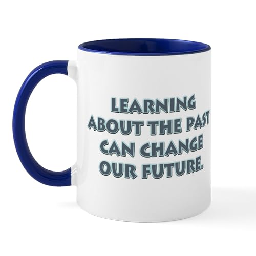 White/Navy Inside - History Teacher Mug