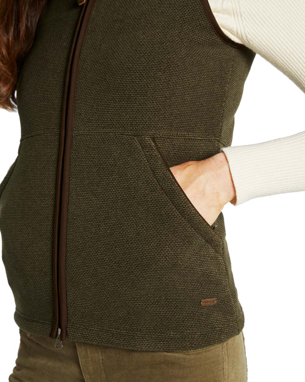 Dubarry Women's Carbury Fleece Gilet - Lightweight Warm Vest for Outdoor Activities, Hiking, and Casual Wear