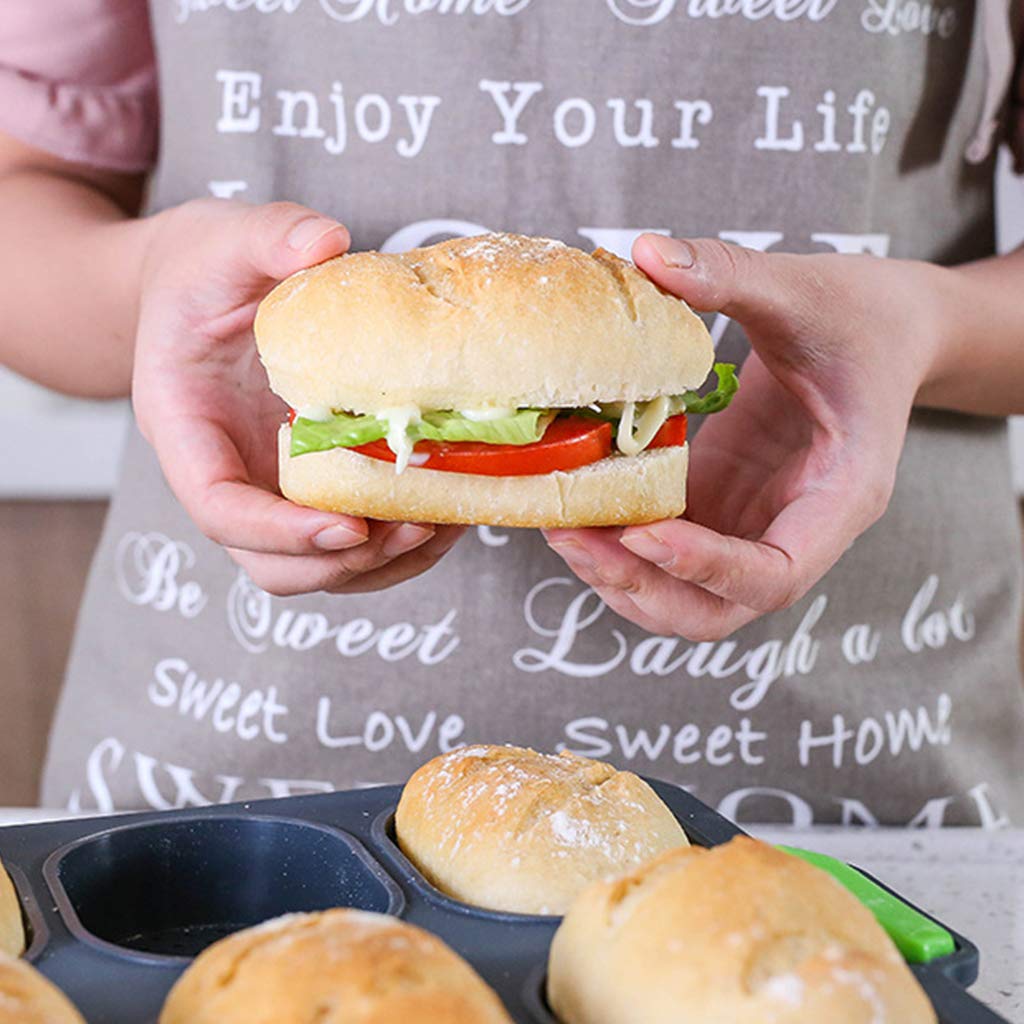 Non-Stick Silicone Baking Pan Set for Muffins & Baguettes - Oven, Microwave & Dishwasher Safe - Perfect for Home Baking, Party Treats & Holiday Cooking