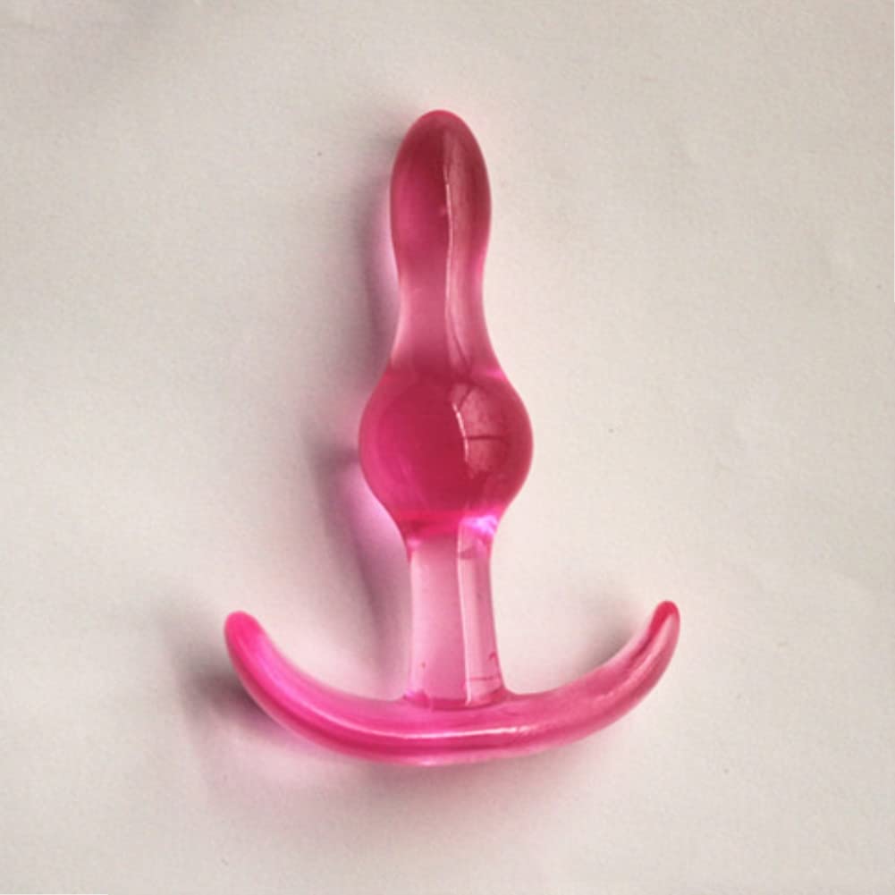 Premium Silicone Anal Plug - Waterproof & Smooth Touch G-Spot Stimulator for Women & Men - Adult Sex Toy Beads for Couples Play, Solo Exploration & BDSM Scenes