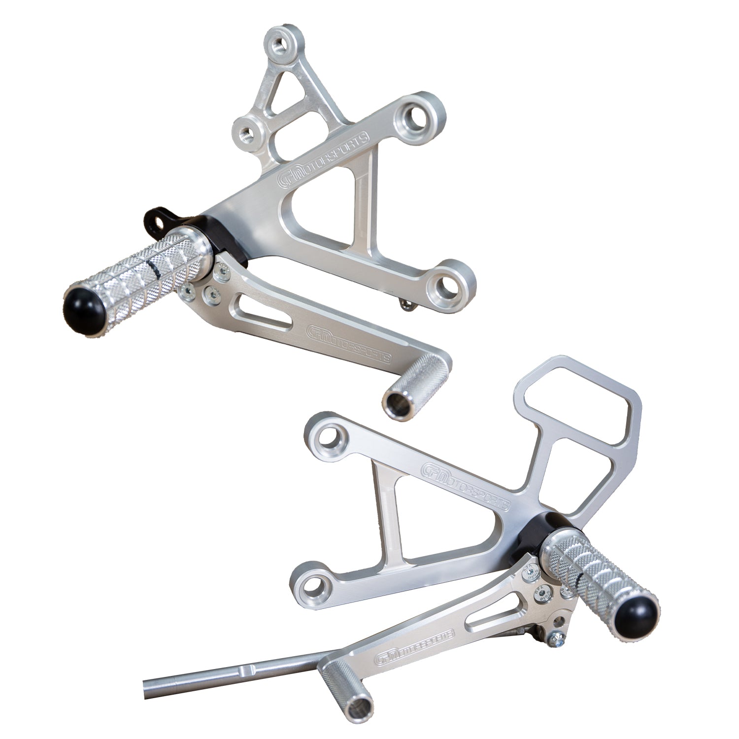 2003-2004 Kawasaki ZX6R ZX636 Rearset Foot Pegs - Standard/GP Shift - Perfect for Racing & Track Days