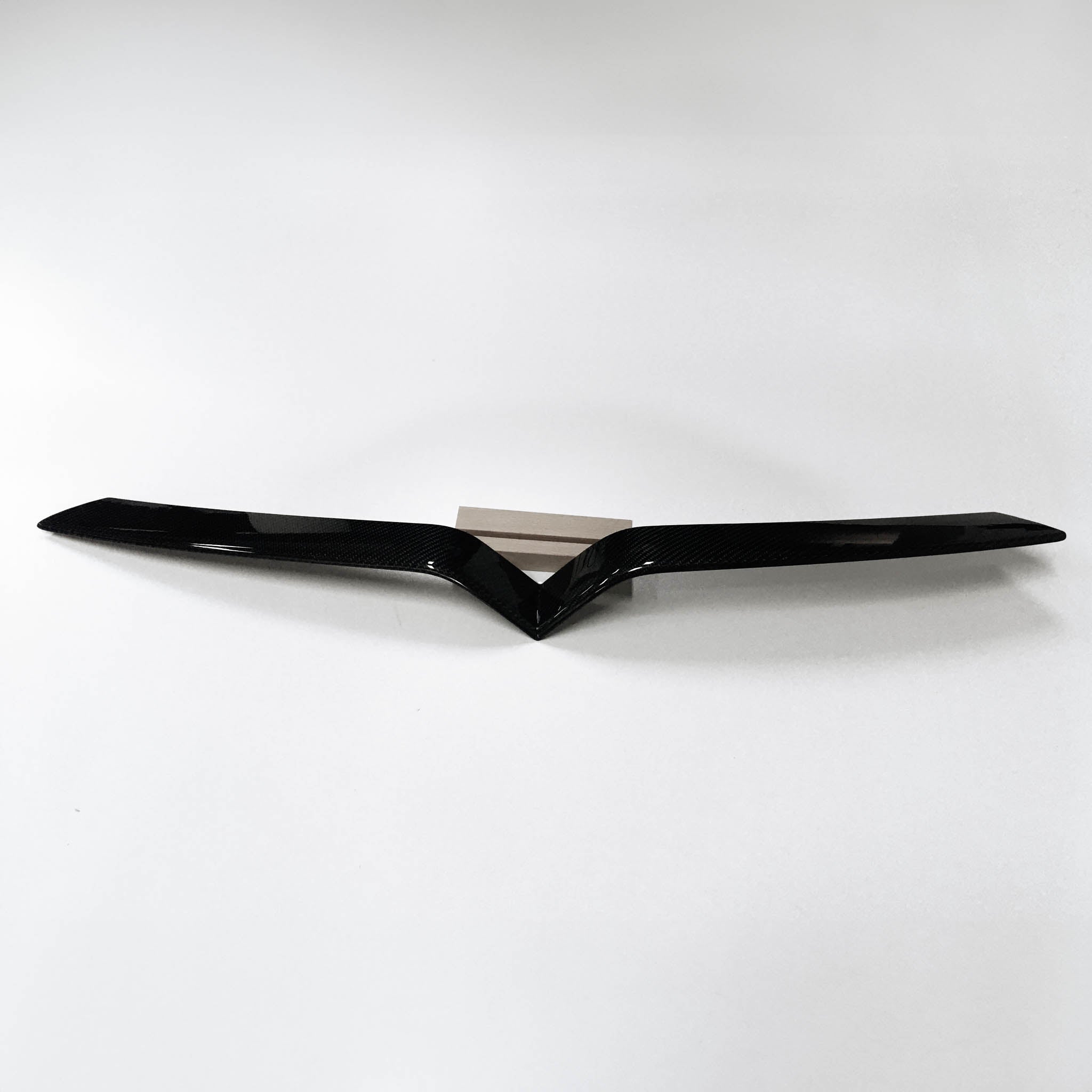 Premium Real Carbon Fiber Front Bumper Inlay for Tesla Model X (2017-2025) - Yeslak | Enhances Style & Protection for Luxury SUVs