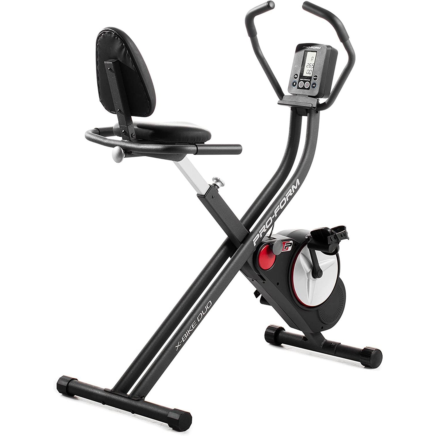 ProForm X Bike Duo - Dual Exercise Bike for Home Gym, Cardio & Full-Body Workout - Perfect for Indoor Cycling, HIIT Training & Family Fitness