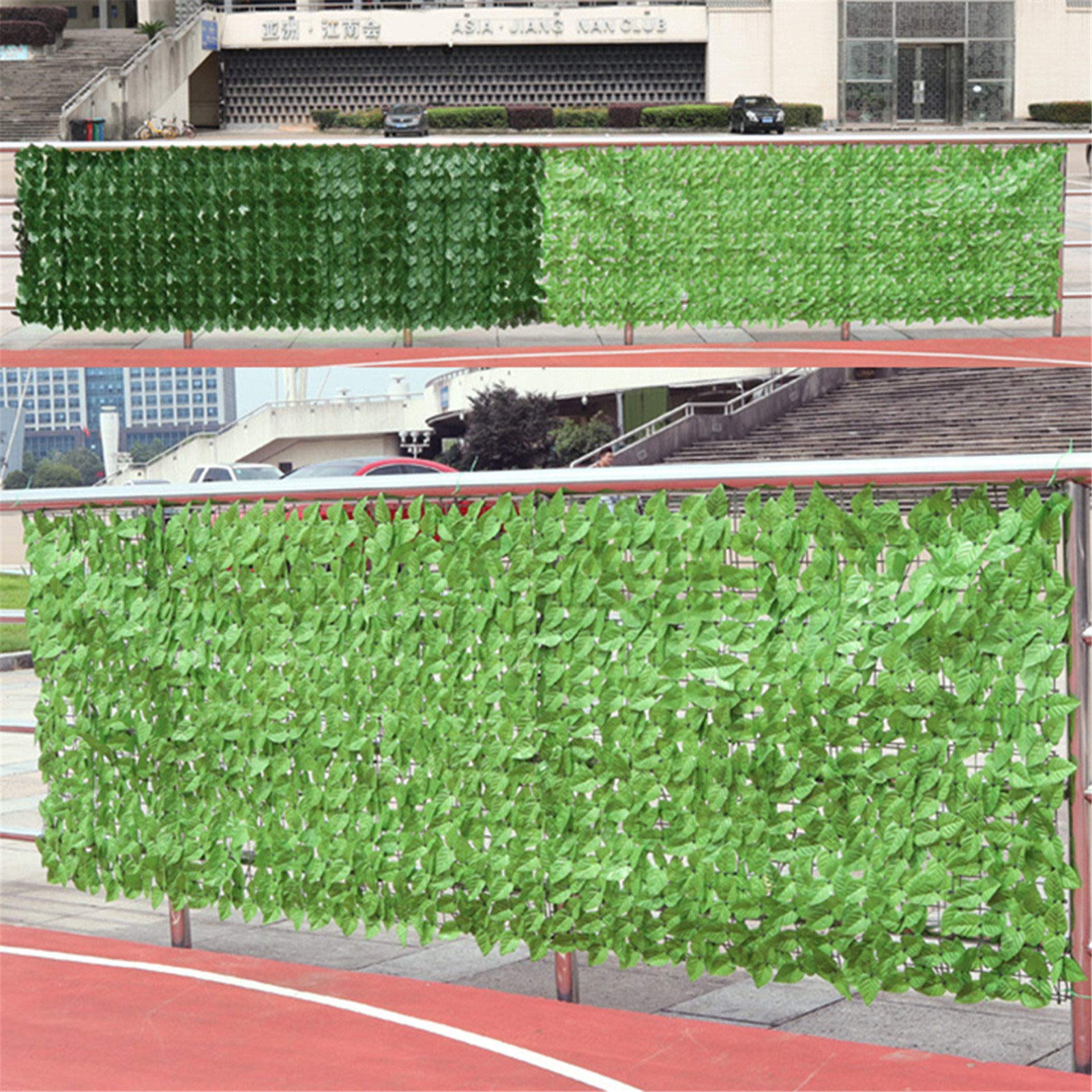 50x100cm Artificial Leaf Roll Privacy Screen - UV Resistant Garden Fence, Hedge & Balcony Decor for Outdoor/Indoor Use - Perfect for Patio, Yard, Deck & Home Privacy Solutions