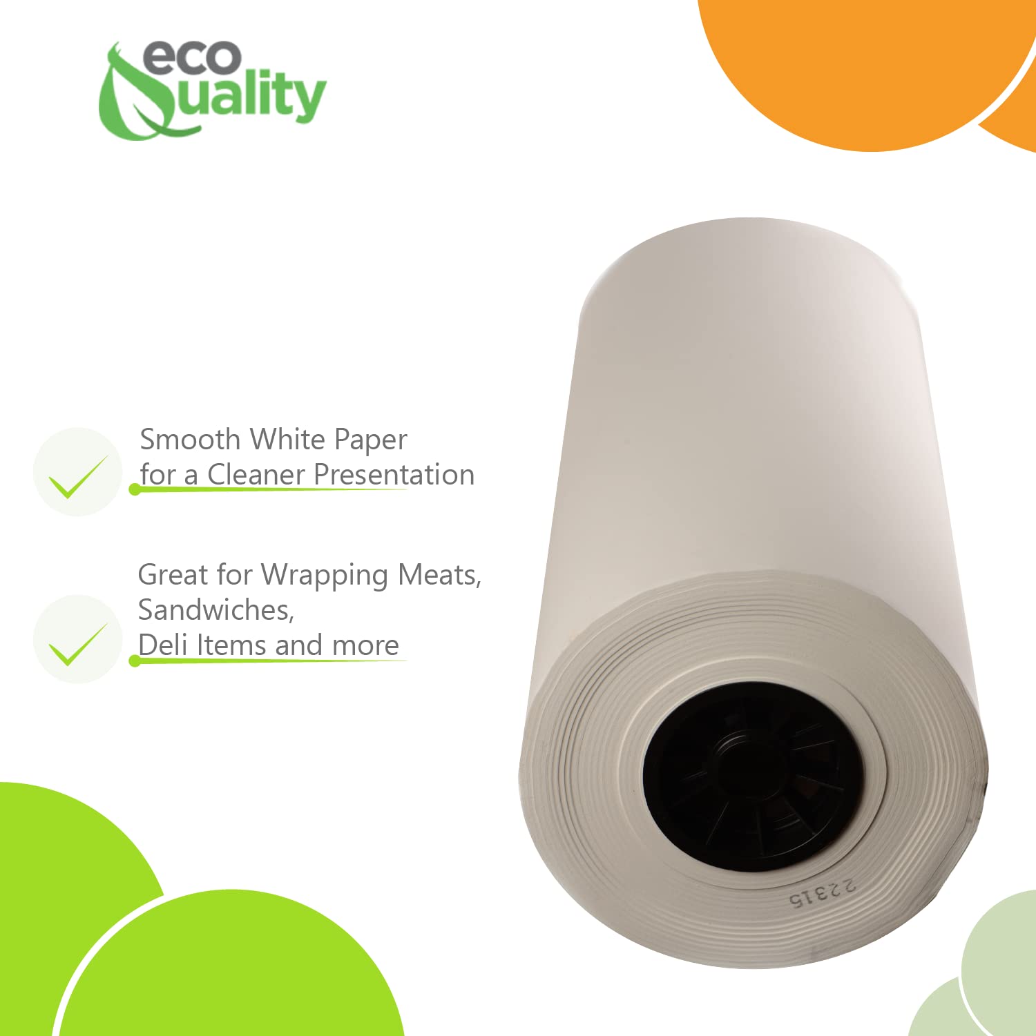 4 Pack White Butcher Paper Rolls 18