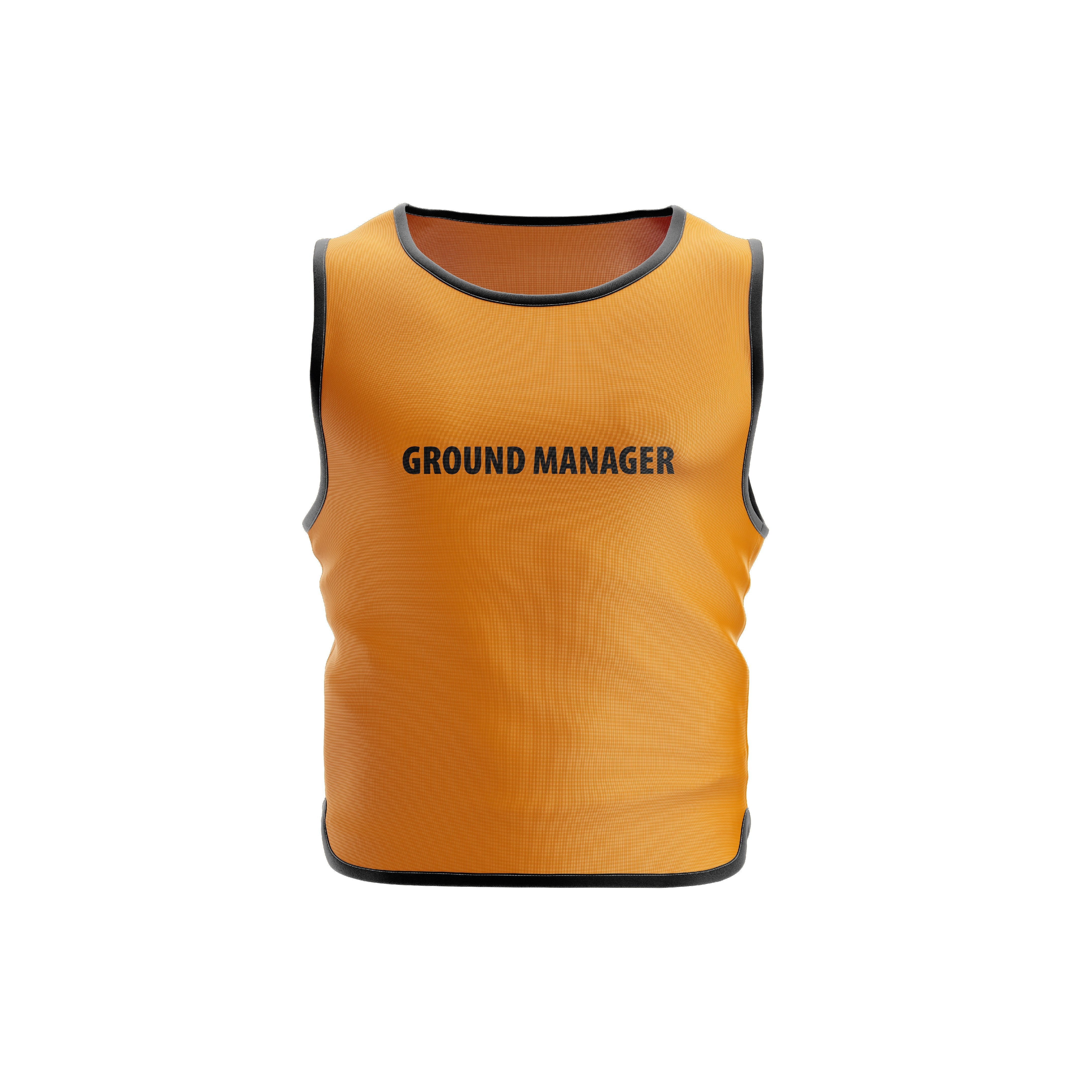 AFL NSW/ACT Ground Manager Bib - High Visibility Reflective Safety Vest for Sports Officials - Perfect for Football, Rugby, and Outdoor Field Management