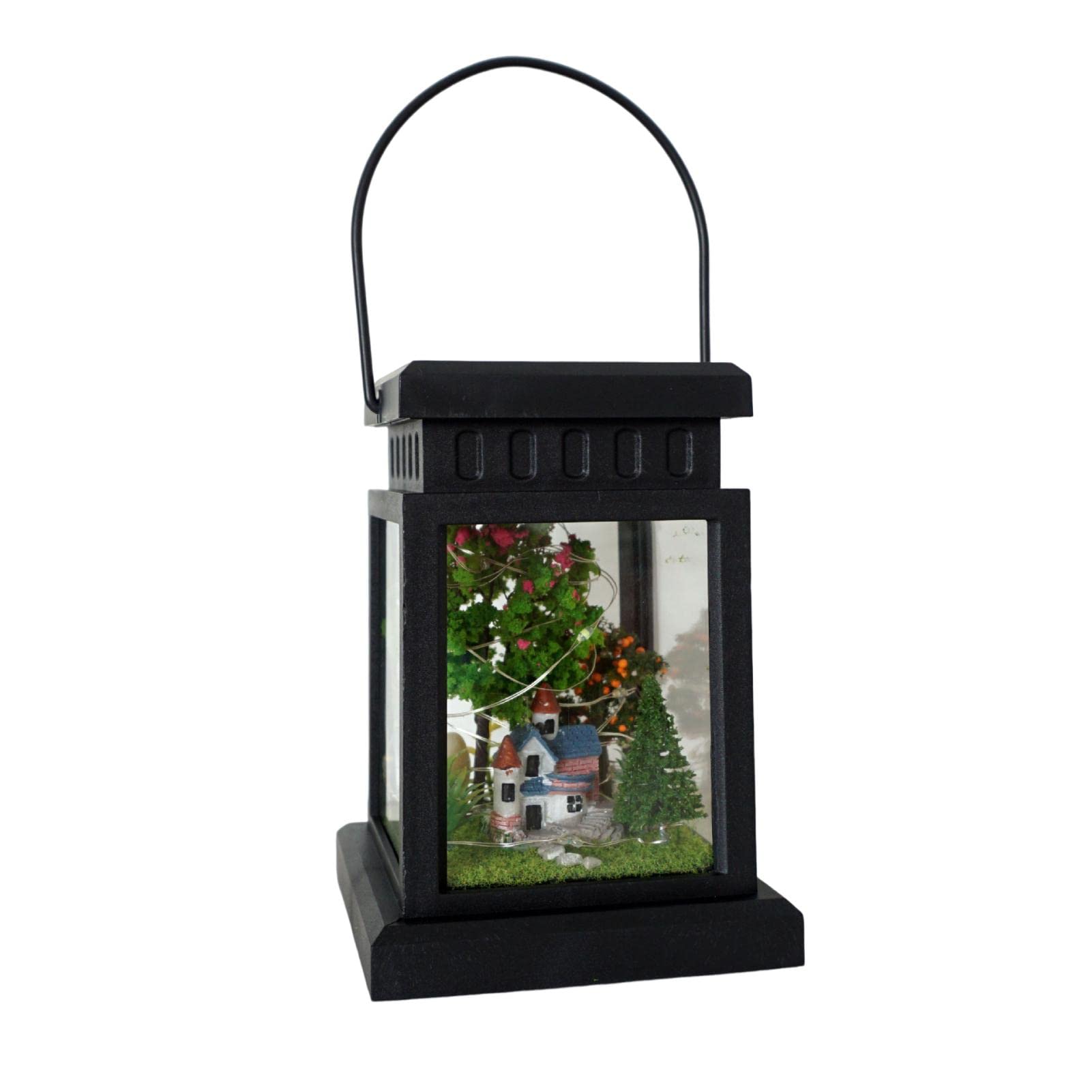 Solar Powered LED Hanging Lantern - Waterproof Outdoor Garden Lights for Patio, Yard & Christmas Decor - Energy Saving Windproof Solar Lantern for Camping, Parties & Home Decoration