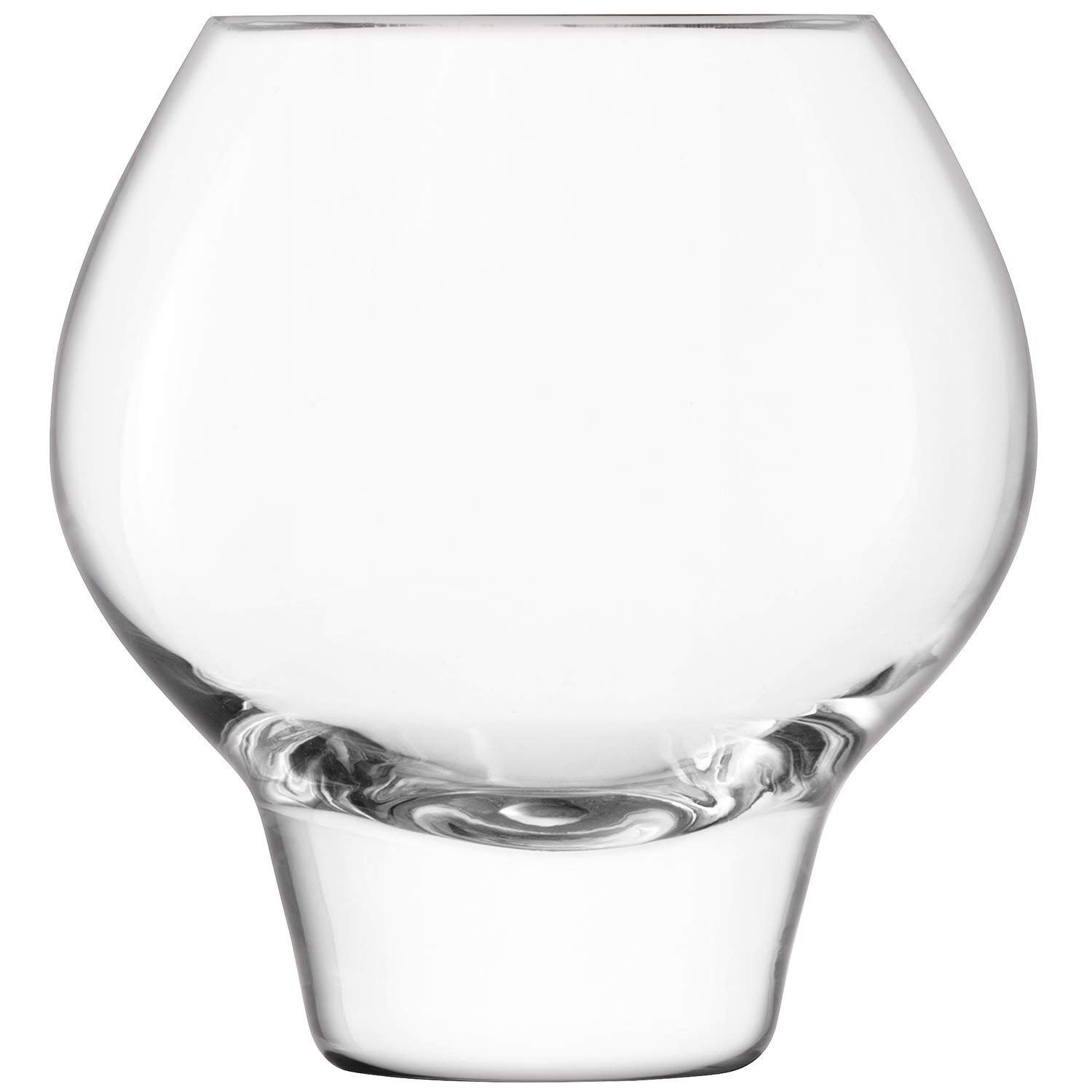 LSA International 12.8 oz Clear Rum Balloon Tumbler Glass - Perfect for Cocktails, Whiskey, Bourbon & Home Bar Decor