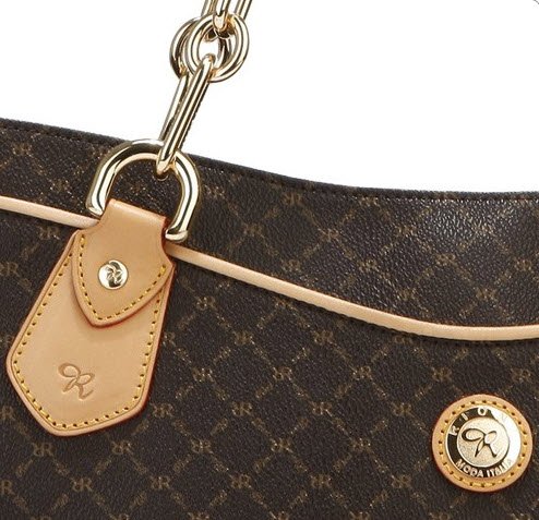 Rioni Signature Brown Designer Tote Bag - Stylish Travel Handbag for Women | Perfect for Work, Travel & Everyday Use