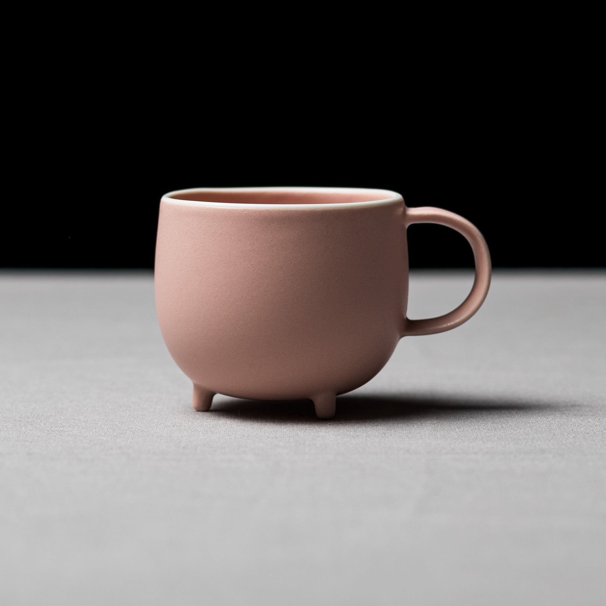 Marumi Series Three Legs Round Mug Cup 180ml - Perfect for Coffee, Tea & Hot Drinks at Home or Office
