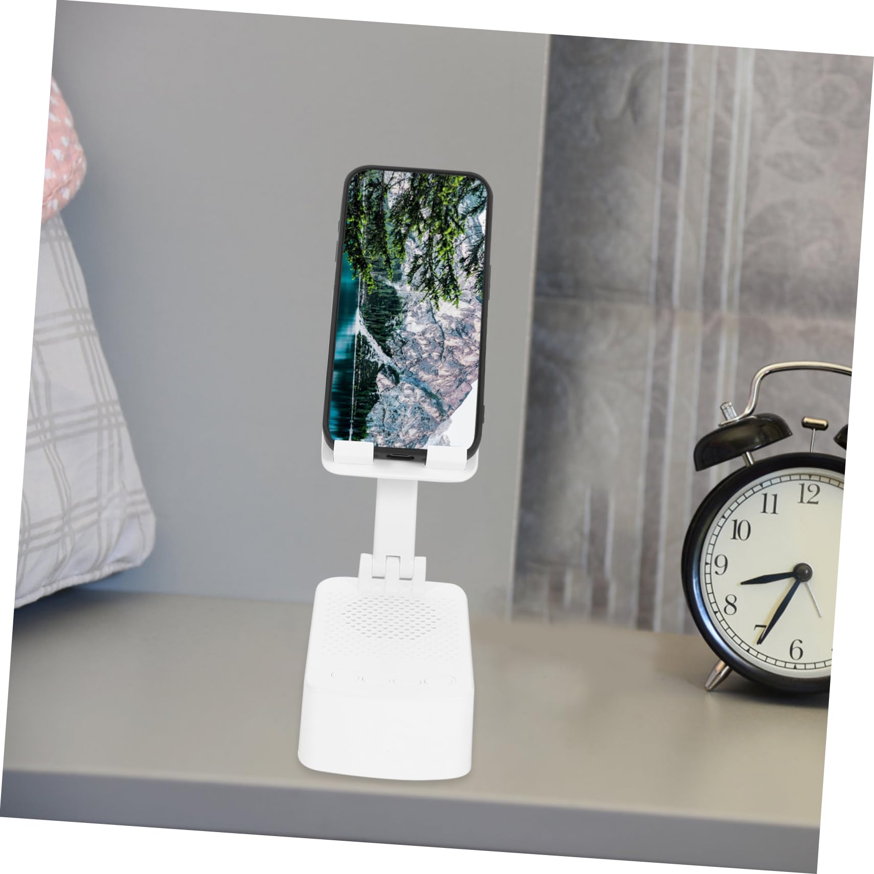 Multi-Angle Adjustable Phone Stand Holder - Universal for iPhone, Samsung, Google Pixel - Perfect for Desk, Office, Bedside & Video Calls