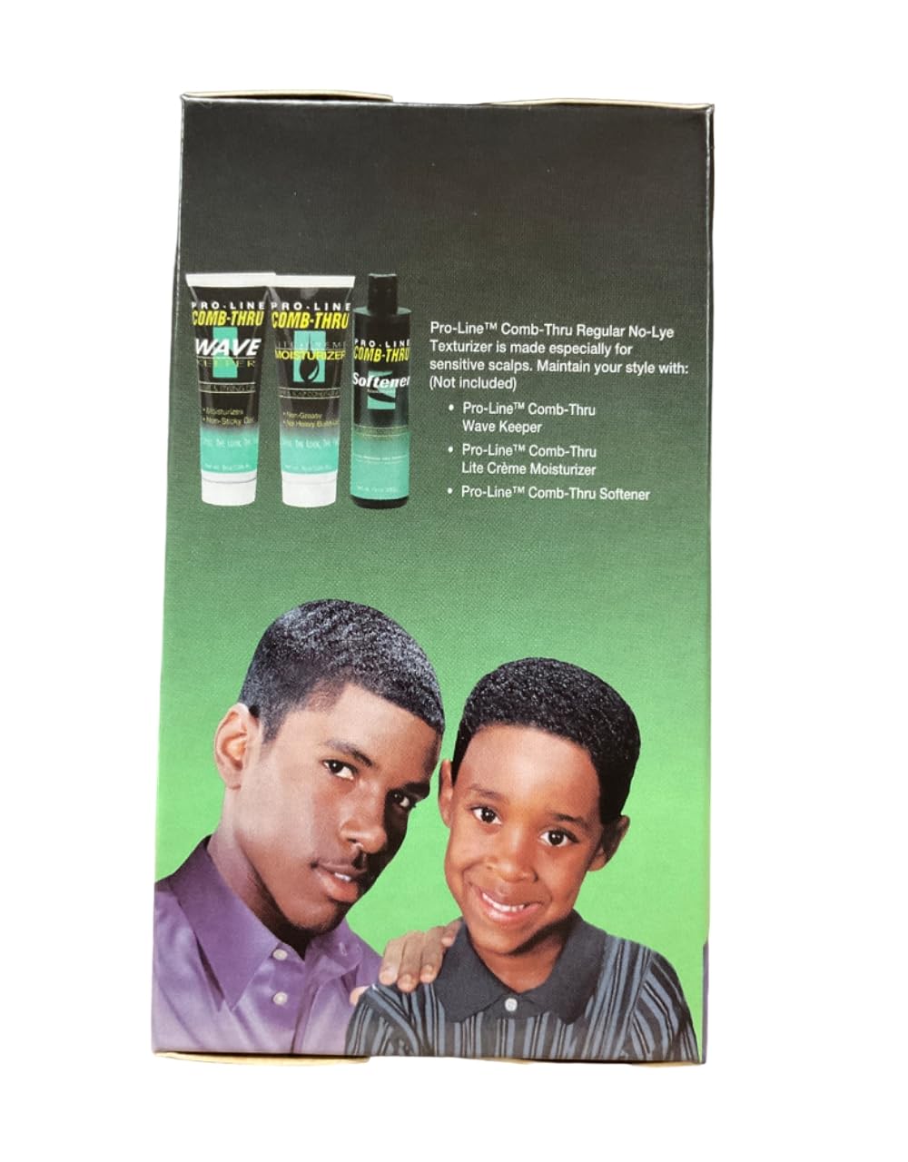 Comb Thru Texturizing Kit - 2-Step No Lye Hair Relaxer with HMC Conditioner, No Mix Required (Set of 2) | Professional Salon-Quality Texturizer for Natural Hair, Curly Hair & Relaxed Hair Types | Perfect for Home Hair Care & Salon Styling