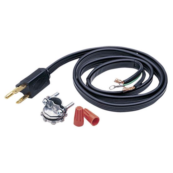 Insinkerator 09008D Garbage Disposal Power Cord Kit - Replacement Power Supply Cord for Kitchen Sink Waste Disposer - Perfect for Home, RV & Commercial Use