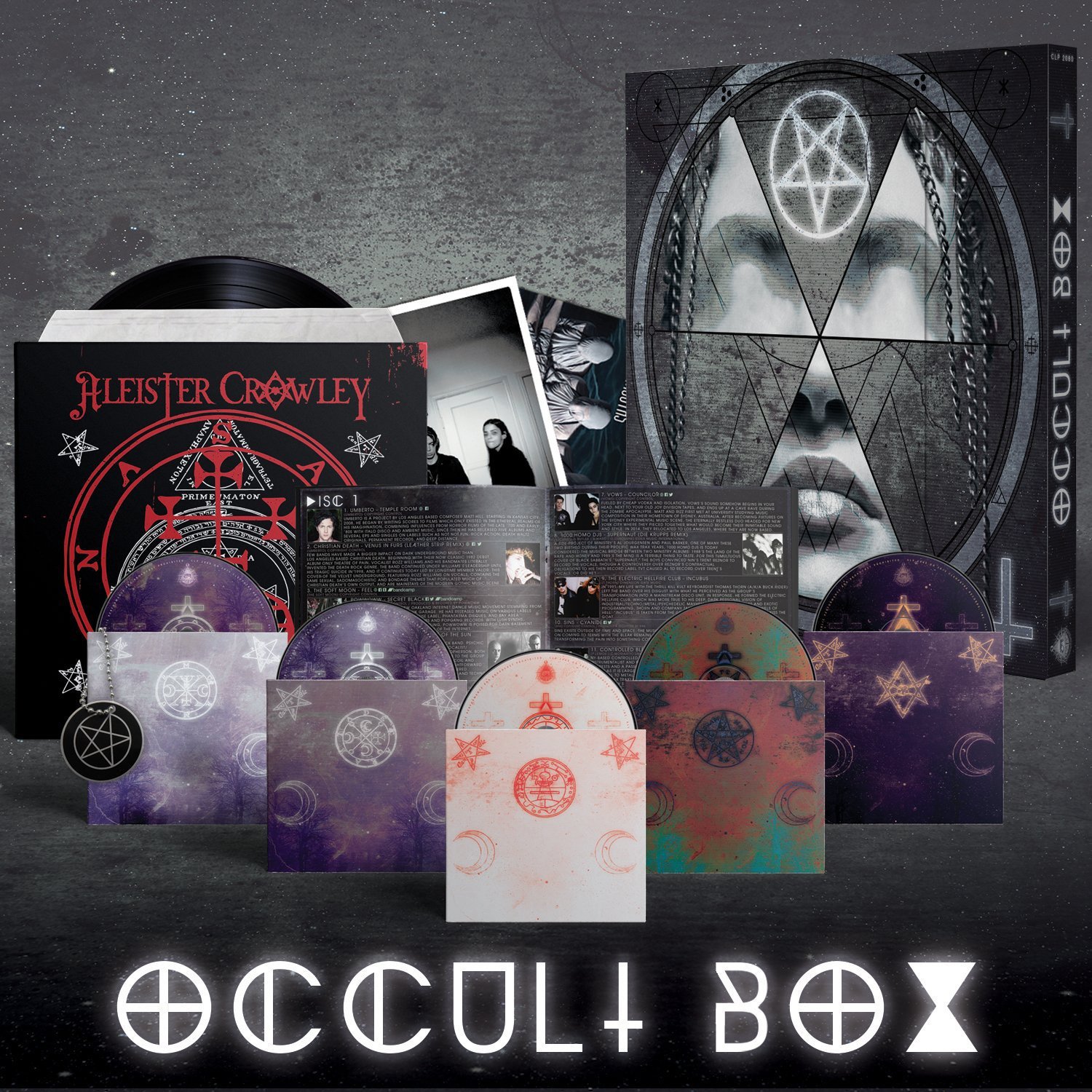 Occult Box - Mystical Storage for Tarot Cards, Crystals & Ritual Supplies | Perfect for Wiccan Altars & Pagan Practices