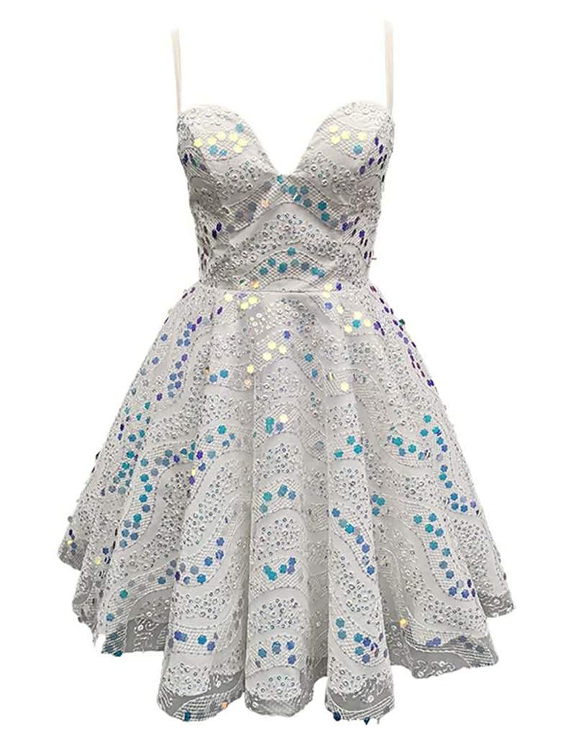 Elegant Women's Short Prom Dresses | Spaghetti Strap Homecoming Dresses for Party, Dance & Special Occasions