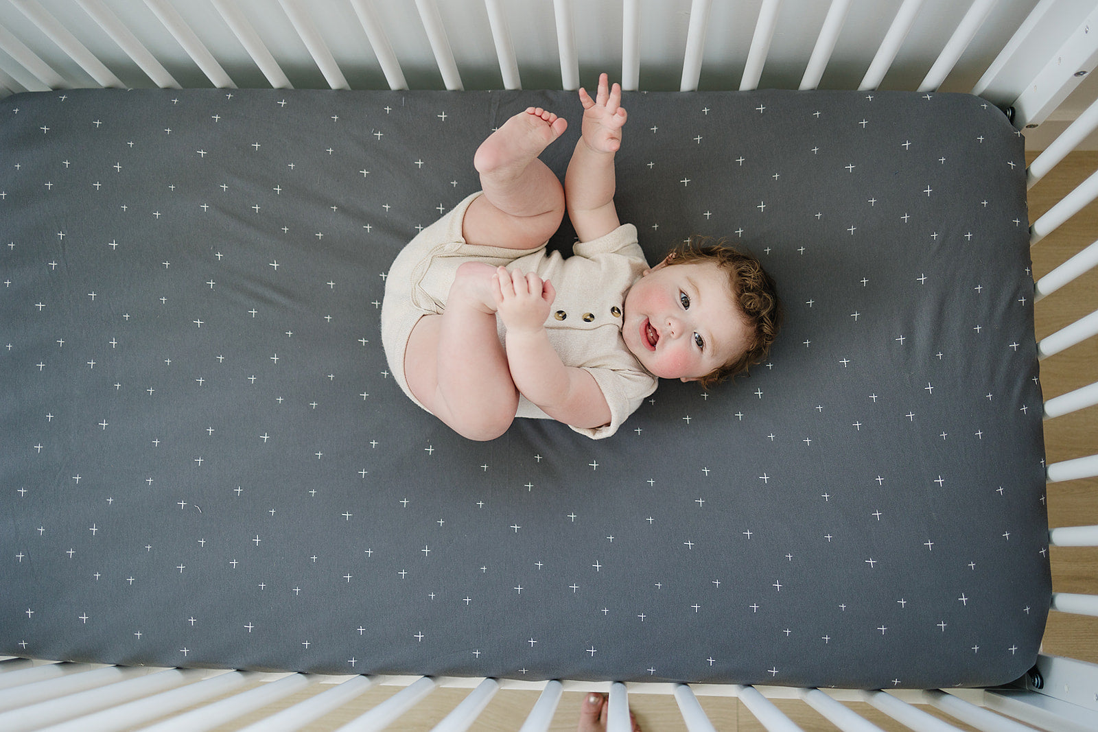 Ecolino® Organic Cotton Crib Sheet - 100% Soft & Breathable Baby Bedding for Safe Sleep - Perfect for Nursery, Daycare & Travel
