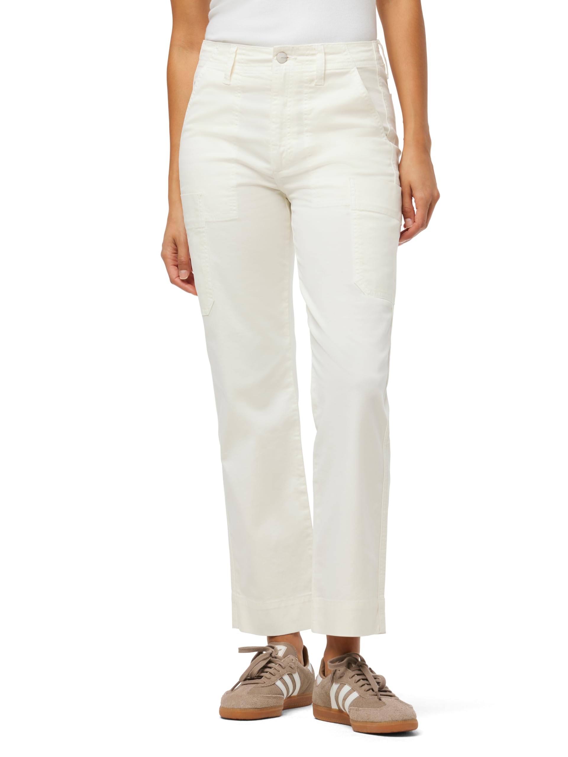 Joe's Women's High Rise Straight Leg Utility Jeans - Comfortable Stretch Denim Pants for Casual Wear & Everyday Outfits