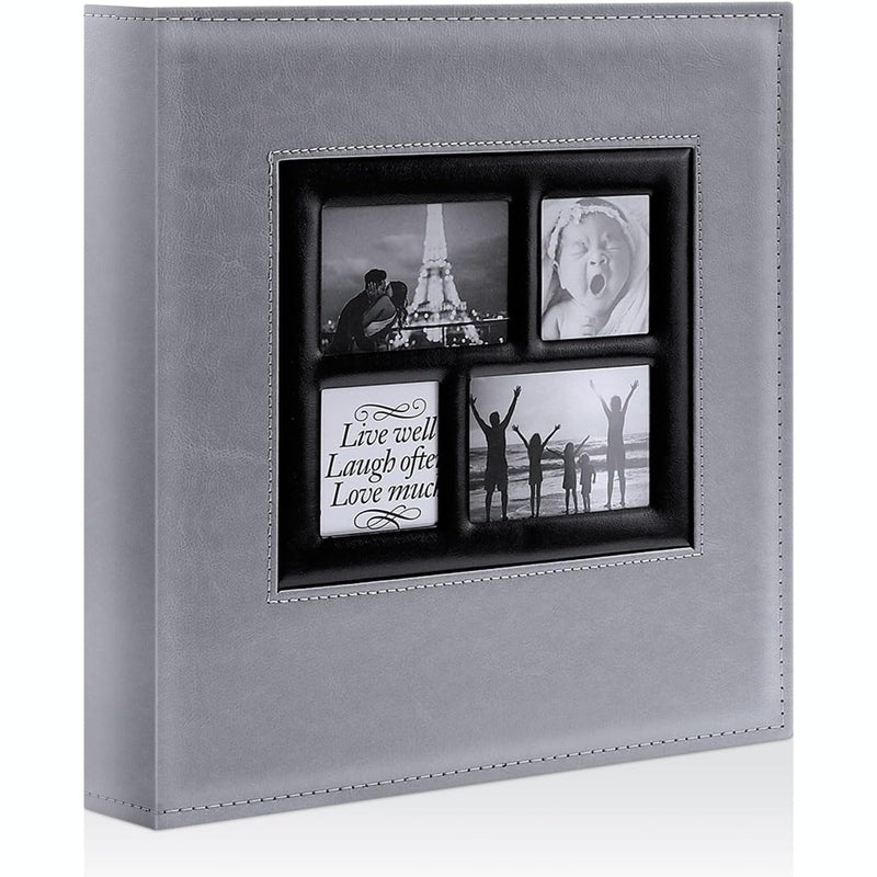 4x6 Photo Album with 1000 Pockets - Extra Large Capacity Scrapbook for Wedding, Family & Travel Memories | Acid-Free Archival Storage